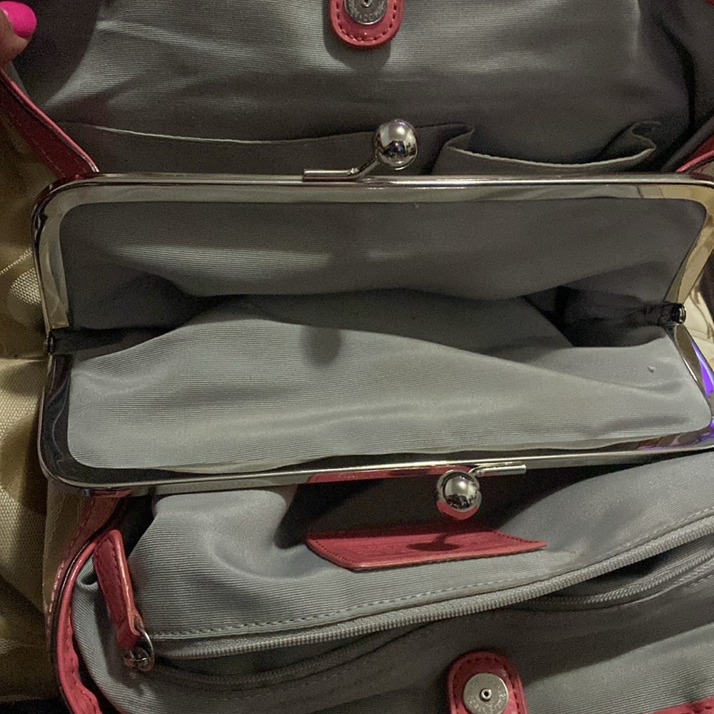 🇺🇸Coach purse pink with kisslock 🩷 - Picture 10 of 13